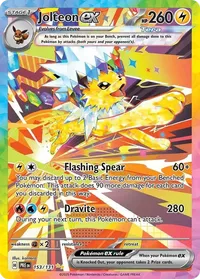 Jolteon ex, Prismatic Evolutions 153/131