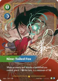 Ahri, Nine-Tailed Fox (Signature), Origins 303*/298